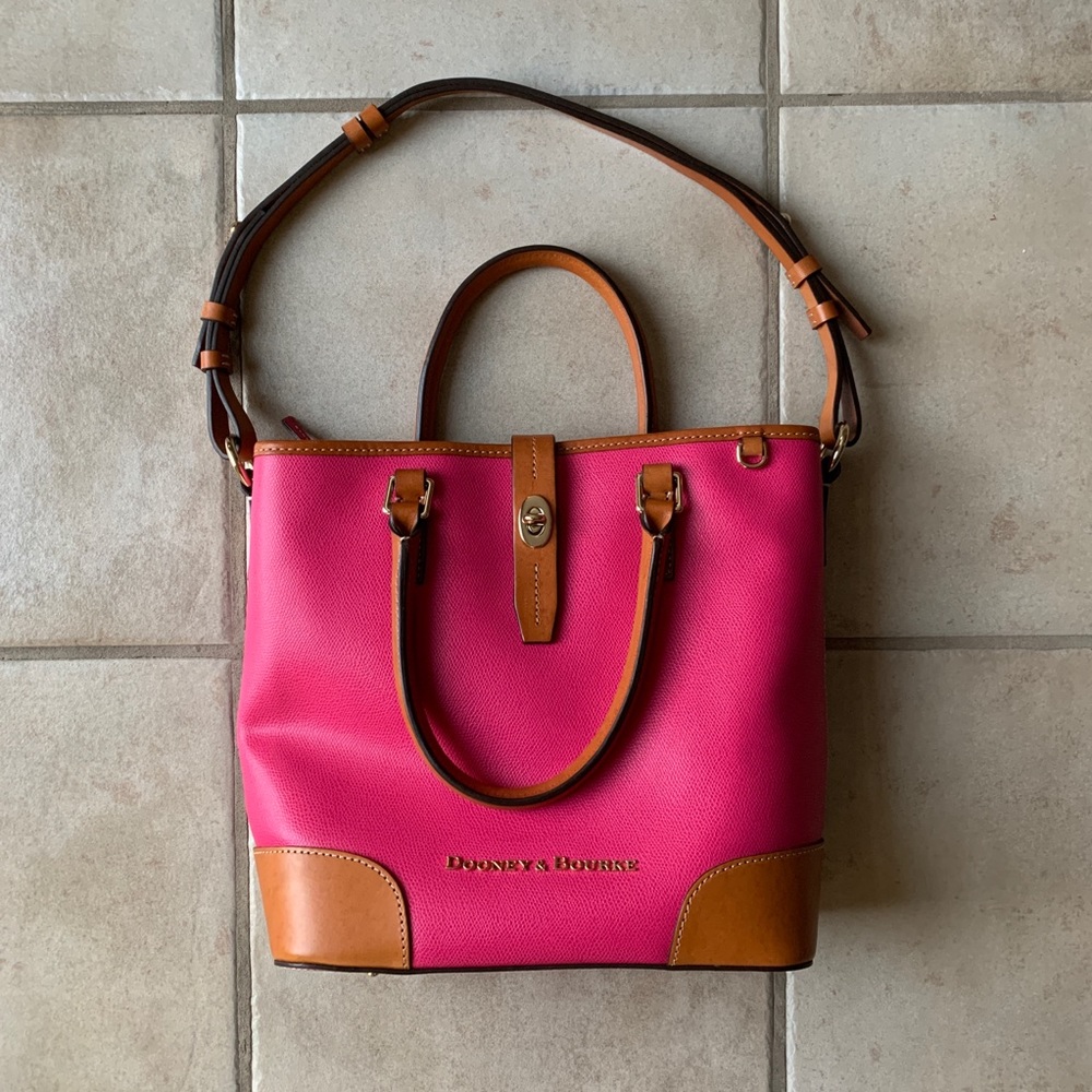 Dooney and Bourke pink Claremont Perry Tote